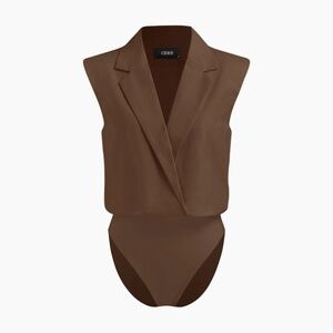 Brown dress shirt
